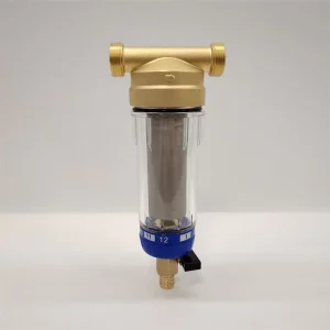 Brass Self-Cleaning Water Prefilter System for Household Use