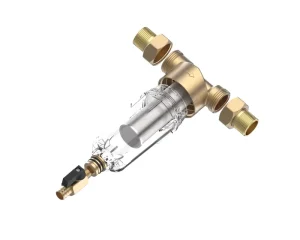 Brass Tap Kitchen Faucets Water Purifier Sediment Pre Filter 40Micron 4000L/h Manual Whole House Pre-Filter for Household Use