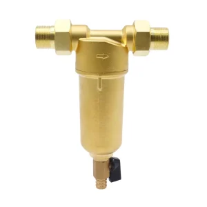 Brass Water Filter System for Household Water Heating System Impurities Remover with Factory Direct Price