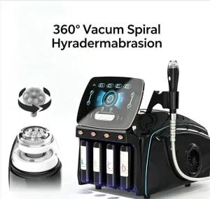 Bubble HydroDermabrasion Oxygen Facial Machine for Skin Cleaning and Hydration