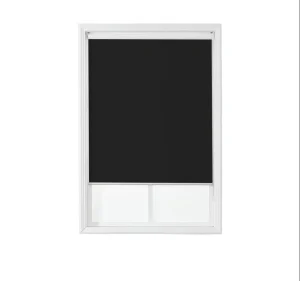 Built-In Plain Window Blackout Roller Blinds Manual Electric Smart Roller Shades for Living Room