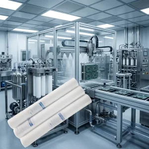 Bulk Stock PP Melt Blown Filter Cartridge for Electronic Industrial Filter Consumables