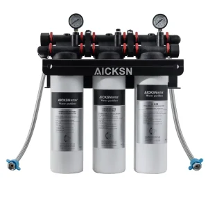 C3 300 UF System Water Filter Purifier for Hotel Food Shop Coffee Shop Ultra Filtration Water Filter ABS Plastic Black