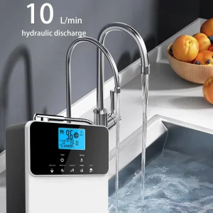 CAMAZ Hydrogen Water Purifier Portable Alkaline Water Ionizer Machine for Household Drinking Water