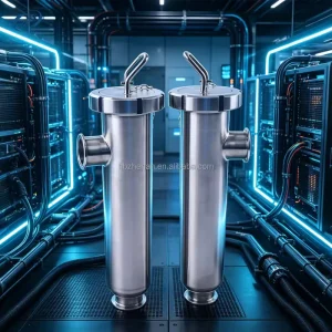 CDU Filter Angle-Type Y-Type Strainer SS316L Liquid Cooling System for Industrial Use and Data Centers