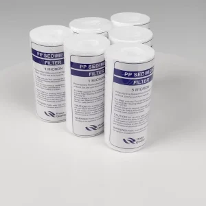 CE 5 Inch Height 1 Micron PP Melt Blown Filter Cartridge PP Sediment Filters in Pre filter Bottle