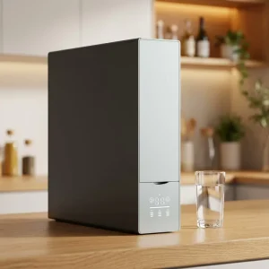 CE Certified Slim Reverse Osmosis Water Purifier Undersink RO Water Filter with TDS Monitoring and Filter Life Display
