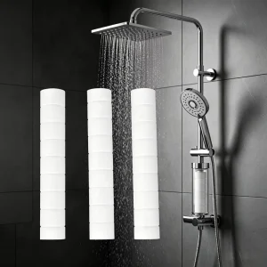 CE FDA PP Manual High Pressure Shower Filter Cartridge Water Purifier for Household Skin & Hair Care