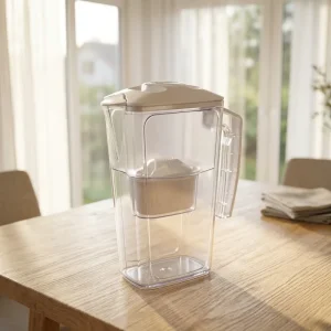 CE FDA ROHS Certified Alkaline Water Pitcher BPA Free 2.5L Ion Exchange Resin Filter Anti Bacterial Heavy Metal Removal