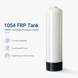 CE NSF ISO 1054 FRP Pressure Tank Water Tank for Filtration and Softening Parts in RO Water Treatment Systems