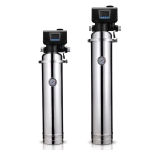 CE OEM Washable PVDF Filter Central Water Purifier Whole House Stainless Steel Manual Outdoor Water Filtration System
