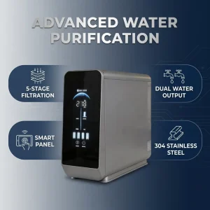 CE ROHS NSF Countertop Water Purifier Dispenser All in One RO System Smart Home Office with TDS Data