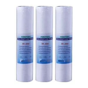 CE RoHS Compliant 20 Inch Electroplating Filter Cartridge 5 Micron PP Melt Blown Water Filter Cartridge