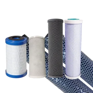 CTO Activated Carbon Filter Cartridge, 5 Micron Coconut Shell Carbon, 1 Micron and 10 Micron Options