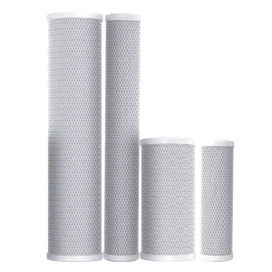 CTO Activated Carbon Filter Cartridge Carbon Block for Clean Water Odor and Taste Improvement Water Filter Cartridge