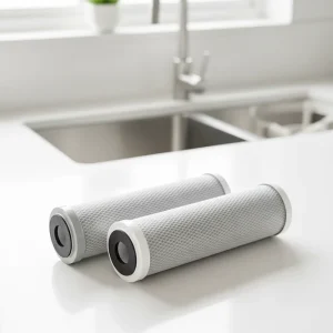 CTO Activated Carbon Filter Cartridge NSF Certified for Car Outdoor Household Hotel Use Removes Sediment Chlorine Odor 100 GPD