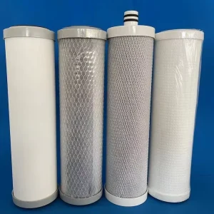 CTO Carbon Block Filter Cartridge NSF Certified for Chlorine, Lead, and Odor Removal