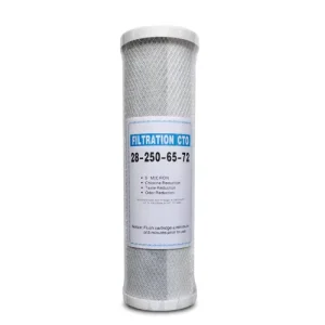 CTO Carbon Block Water Filter Cartridge for Water Purifier