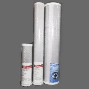 CTO Coconut Shell Carbon Water Filter 20 Inch 0.5 Micron for Whole House Water Filtration System