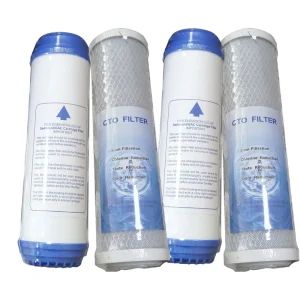 CTO Jumbo Activated Carbon Block Carbon Charcoal Water Filter 10 Inch 20 Inch CTO Filter Cartridge for Water Purifier