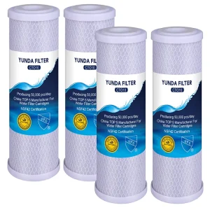 CTO Sintered Carbon Block Filter Whole House Water Filter Cartridge Types Water Filter for House