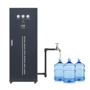 Cabinet-Type 500 L RO Water Purifier and Drinking Water Treatment Plant
