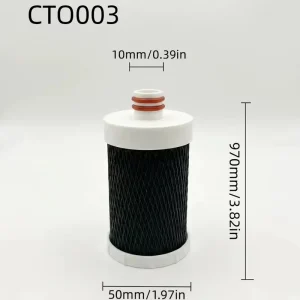 Car Scale Inhibition Coconut Shell Carbon Block Faucet Filter 1.0 Micron Removes Residual Chlorine Improves Water Taste Vehicle