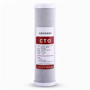 Carbon Block (CTO) Water Filter Replacement Cartridge 10 In. X 4.5 In. 5 Micron for Industrial Commercial Water