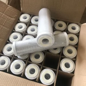 Carbon Block Water Filter 10 X 2.5 20 Inch for Home RO Water Filtration Systems