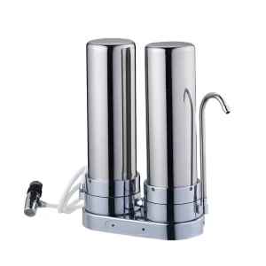 Carbon Water Filter Countertop Two Stage PP