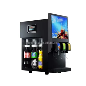 Carbonated Cola Post Mix Drink Machine 3-Flavor Soda Dispenser