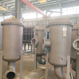 Cartridge-Type Security Filter 80 T/H for Power Plant Condensate and Circulating Water Filtration