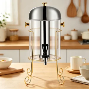 Catering Stainless Steel High quality Multiple Type 8L Water Juice Drink Dispenser for Restaurant Hotel