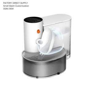 Cats Dogs Semi Automatic Pet Water Fountain Battery Operated Wireless Drinking Dispenser