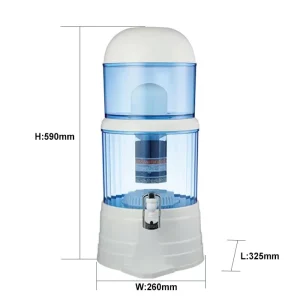 Ceramic Activated Carbon Outdoor Water Filter Pitcher with Purification System for Portable Whole-House Use