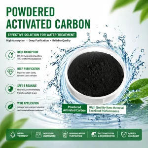 Chemical Resistant Powdered Activated Carbon Clean Water Carbon for Solvent Recovery