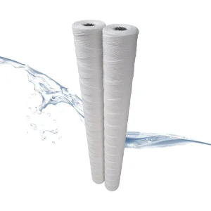Chiller Filter System 5 Micron 5/10 Inch PP Sediment Cotton String Wound Filter Cartridge for Water Purifier