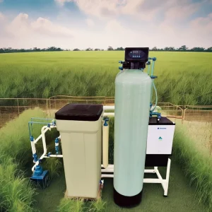 China Best Powerful Magnetic Water Softener with PLC and Pump for Agriculture 1 Year Warranty