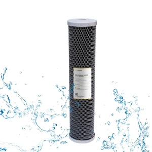 China Manufacture Price Post Carbon Filter RO System Elememt Sintered Carbon Block Filter Cto 10