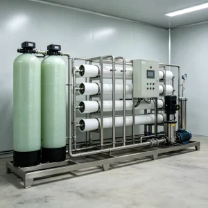 China Supplier FRP RO Water Treatment Plant with Membrane Filtration for Industrial and Commercial Pure Water Applications