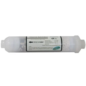 Clear Housing Mineral Water Filter Cartridge and Carbon Block Alkaline Purifier for Household Water Purification