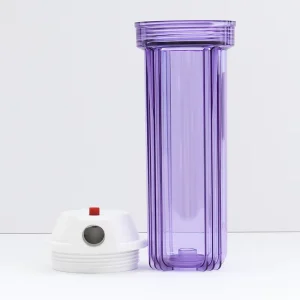 Clear Plastic Filter Cartridge Shell Suitable for Household Water Filters and Whole House Filtration Systems