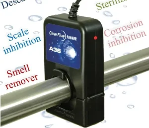ClearFlow Household Electronic Antiscale Softener Water Treatment Machinery 220V ABS Magnetic Scale Removal Descaler 1 Year QA