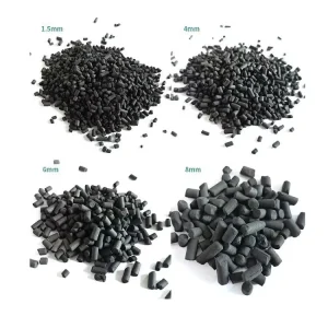Coal based Columnar Activated Carbon for Treating Exhaust Gas From Industrial Processes Using Wastewater for Adsorption