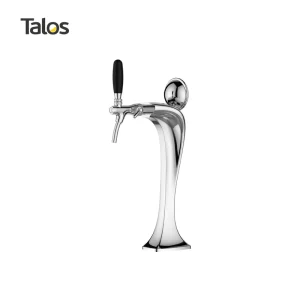 Cobra-Type 1-Way Draft Beer Tower with Brand Holder