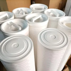 Coconut Shell Activated Carbon Block High-Flow Water Filter Cartridge, Model MCY1001FREH13-SS
