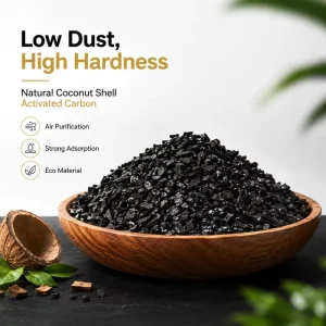 Coconut Shell Activated Carbon Filter Media for Clean Air and Water Purification