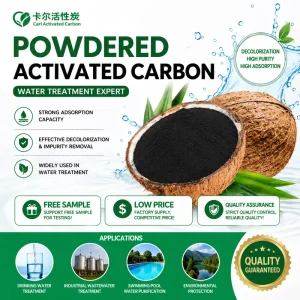Coconut Shell Activated Carbon Pellets for Efficient Water Filtration