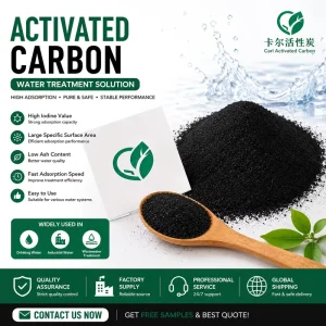 Coconut Shell Activated Carbon for Industrial Water Treatment High Adsorption Purification Filter Media