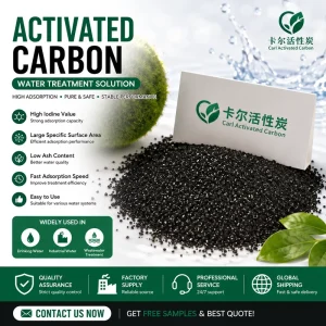 Coconut Shell Activated Carbon for Water Purification Customizable Mesh Size High Iodine Value